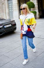 EMMA ROBERTS Out in Paris at 2024 Olympic Games 08/09/2024