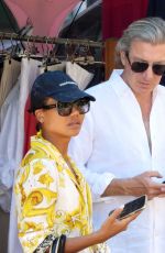 EMMA WEYMOUTH and Ceawlin Thynn on Holiday in Portofino 08/10/2024