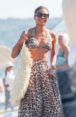 EMMA WEYMOUTH at Club 55 in Saint Tropez 08/27/2024