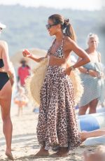 EMMA WEYMOUTH at Club 55 in Saint Tropez 08/27/2024