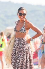EMMA WEYMOUTH at Club 55 in Saint Tropez 08/27/2024