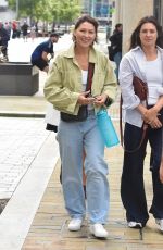 EMMA WILLIS Arrives at BBC Breakfast at MediaCityUK in Salford 08/17/2024