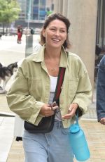 EMMA WILLIS Arrives at BBC Breakfast at MediaCityUK in Salford 08/17/2024