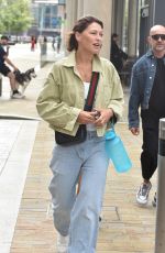 EMMA WILLIS Arrives at BBC Breakfast at MediaCityUK in Salford 08/17/2024