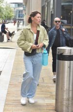 EMMA WILLIS Arrives at BBC Breakfast at MediaCityUK in Salford 08/17/2024