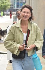 EMMA WILLIS Arrives at BBC Breakfast at MediaCityUK in Salford 08/17/2024
