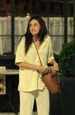 EMMY ROSSUM Out for Dinner with Friends in Los Angeles 08/27/2024