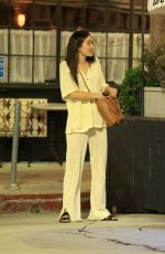 EMMY ROSSUM Out for Dinner with Friends in Los Angeles 08/27/2024