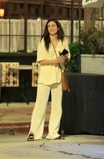 EMMY ROSSUM Out for Dinner with Friends in Los Angeles 08/27/2024