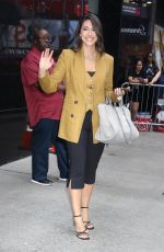 ERIELLE RESHEF Arrives on the Set of Good Morning America in New York 07/31/2024