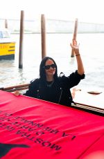 EVA GREEN Arrives at Venice Airport 08/30/2024