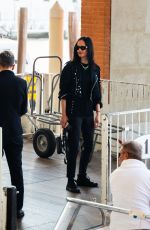 EVA GREEN Arrives at Venice Airport 08/30/2024