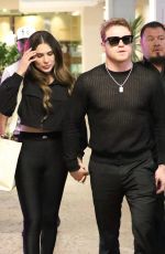 FERNANDA GOMEZ and Canelo Alvarez Out and About in Beverly Hills 08/05/2024