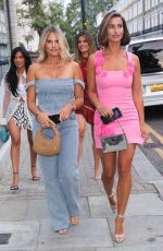 FERNE MCCANN and DANIELLE ARMSTRONG Out in London 08/17/2024