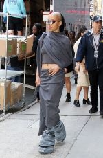 FKA TWIGS Arrives at CBS Mornings in New York 08/21/2024