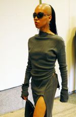 FKA TWIGS Arrives at CBS Mornings in New York 08/21/2024