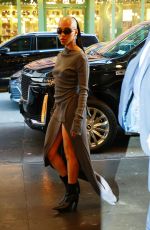 FKA TWIGS Arrives at CBS Mornings in New York 08/21/2024