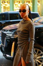 FKA TWIGS Arrives at CBS Mornings in New York 08/21/2024