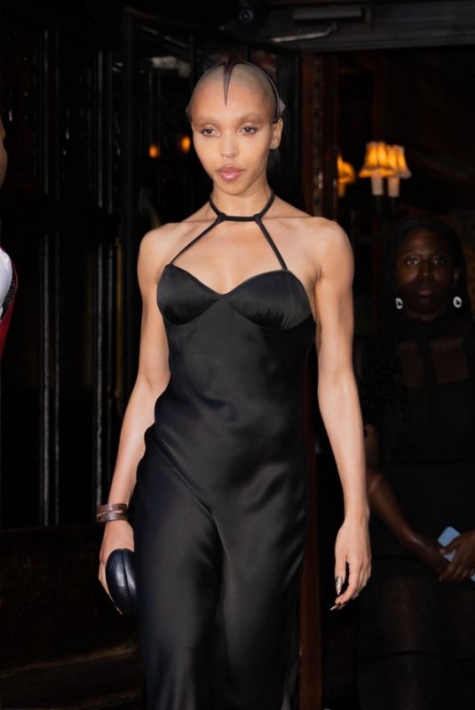 FKA TWIGS Geading to The Crow Premiere in New York 08/20/2024