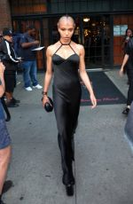 FKA TWIGS Heading to The Crow Premiere at Village East by Angelika in New York 08/20/2024