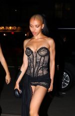FKA TWIGS Leaves The Crow Premiere in New York 08/20/2024