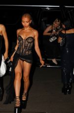 FKA TWIGS Leaves The Crow Premiere in New York 08/20/2024
