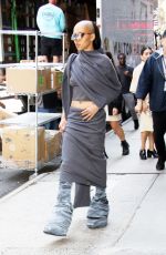 FKA TWIGS Out Promotes The Crow on Good Morning America 08/21/2024