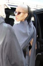 FKA TWIGS Out Promotes The Crow on Good Morning America 08/21/2024