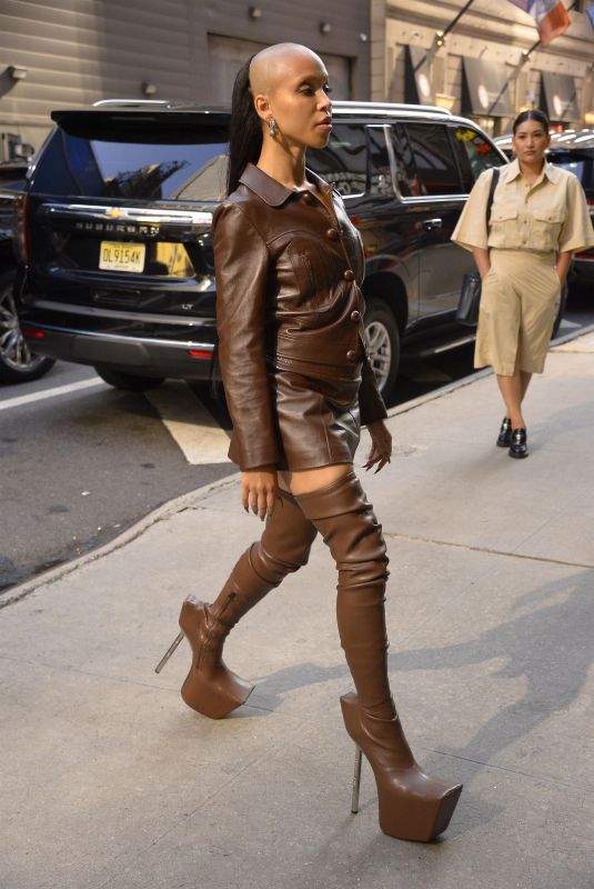 FKA TWIHS Arrives at Good Morning America Show in New York 08/21/2024
