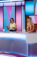 FRANKIE BRIDGE at Loose Women TV Show in London 08/08/2024