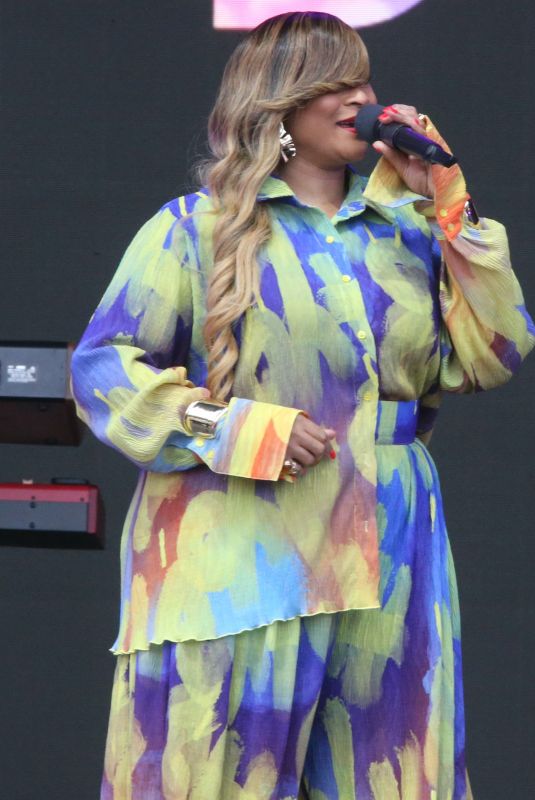 GABRIELLE Performs at Rewind North in Macclesfield 08/04/2024