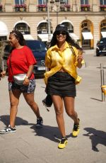 GABRIELLE UNION Arrives at a Hotel in Paris 08/10/2024