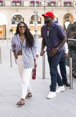 GABRIELLE UNION Arrives at Her Hotel in Paris 08/04/2024