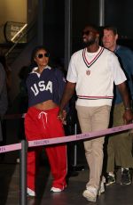 GABRIELLE UNION Arrives at USA vs. Nigeria Women
