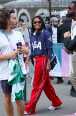 GABRIELLE UNION Arrives at USA vs. Nigeria Women
