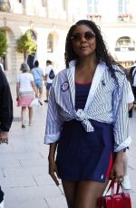 GABRIELLE UNION Arrives Back at Her Hotel at Paris 2024 Olympic Games 08/05/2024