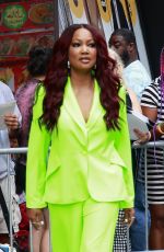 GARCELLE BEAUVAIS Arrives at Good Morning America in New York 08/14/2024