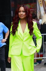 GARCELLE BEAUVAIS Arrives at Good Morning America in New York 08/14/2024
