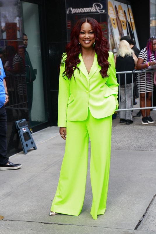 GARCELLE BEAUVAIS Arrives at Good Morning America in New York 08/14/2024