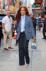 GARCELLE BEAUVAIS Leaves GMA Studios in New York 08/14/2024
