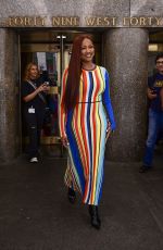 GARCELLE BEAUVAIS Leaves New York Live Studios 08/13/2024