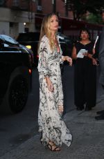 GEORGINA CHAPMAN Arrives at Blink Twice Screening at Metrograph in New York 08/21/2024