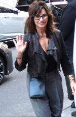 GINA GERSHON Out and About on Lower East Side in New York 08/22/2024