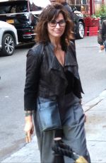 GINA GERSHON Out and About on Lower East Side in New York 08/22/2024