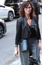 GINA GERSHON Out and About on Lower East Side in New York 08/22/2024