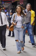 GINGER ZEE Leaves GMA Studios in New York 08/16/2024