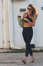 GISELE BUNDCHEN Arrives at a Gym in Miami Beach 08/02/2024