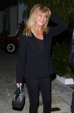 GOLDIE HAWN Out for Dinner with Friends in West Hollywood 08/24/2024