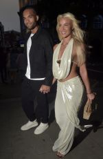 GRACE JACKSON Arrives at Love Island x Boots Launch Party in London 08/07/2024
