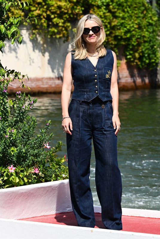 GRETA SCARANO Arrives at Hotel Excelsior at 81st Venice International Film Festival 08/28/2024